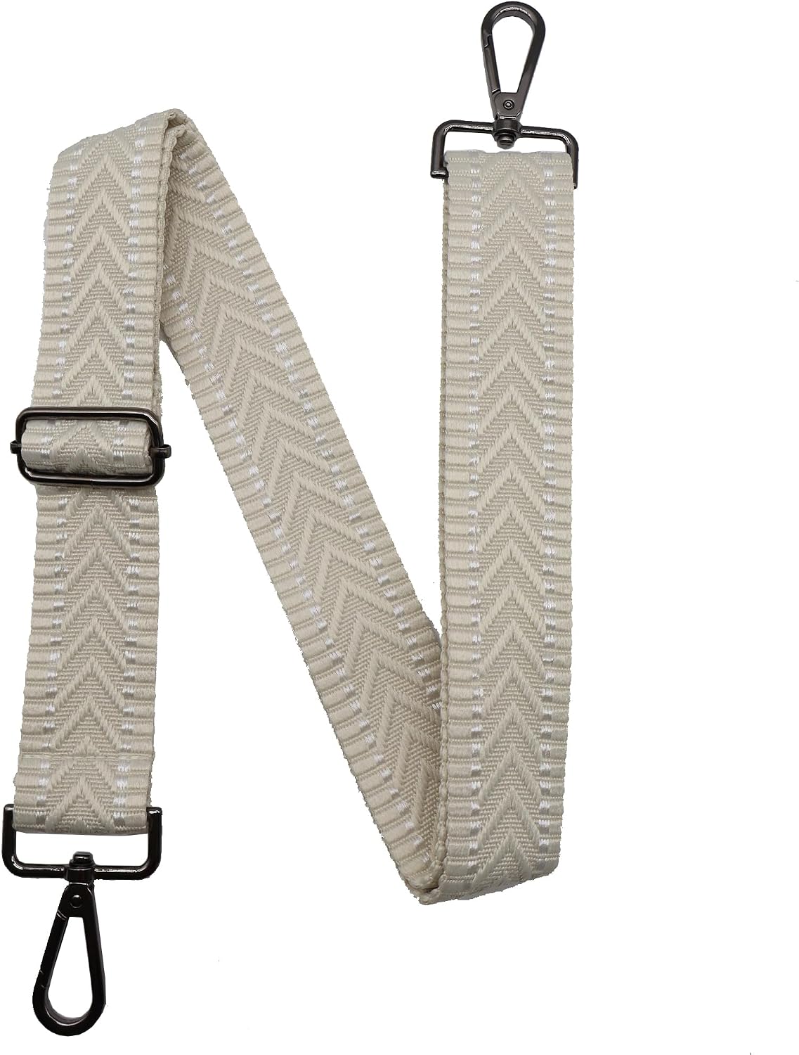 Black Hardware Purse Strap Adjustable Replacement Belts Wide Bag Straps for Canvas Crossbody Purses Messenger Bags Shoulder Handbags…