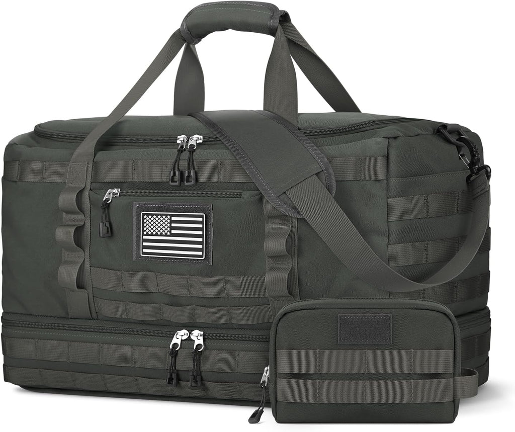 Gym Bag for Men Women, Carry on Luggage 22x14x9 Airline Approved Duffle Bag
