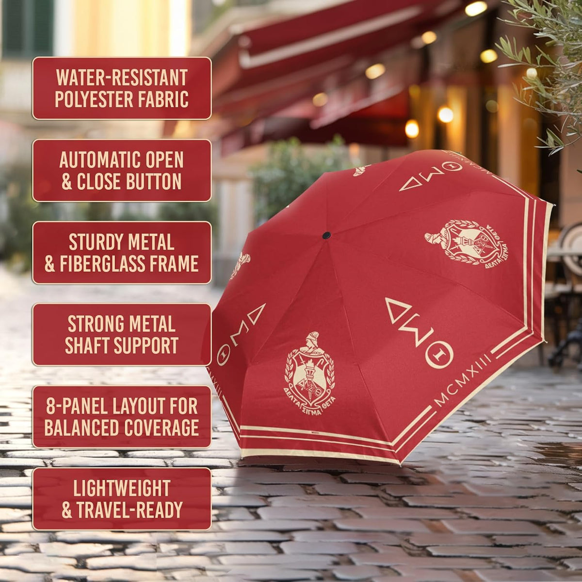 Delta Sigma Theta Sorority Paraphernalia - Official Vendor - Umbrella Collection