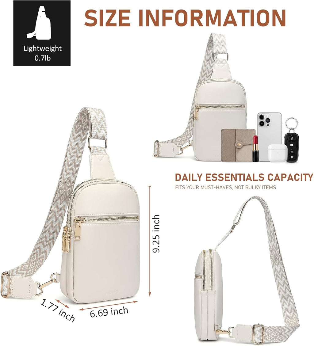DIOMO Small Crossbody Bags for Women,Anti Theft RFID Travel Sling Purse