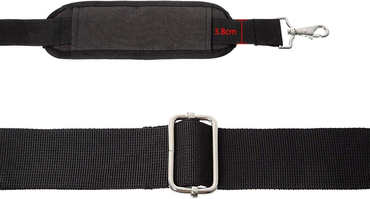 JAKAGO 61" Replacement Shoulder Strap, Padded Long Duffel Bag Strap Universal Adjustable Shoulder Belt with Non-Slip Pad