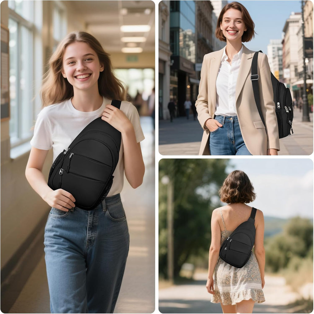 Tuwubi Crossbody Bags for Women, Sling Bag for Men
