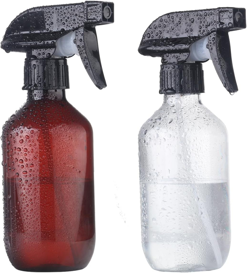 Teyssor Spray Bottles Water Spray Bottle - BPA Free - 10 oz/300 ml Plastic Refillable Containers Fine Mist Small Spray Bottle with Adjustable Nozzle for Hair, Cooking, Cleaning