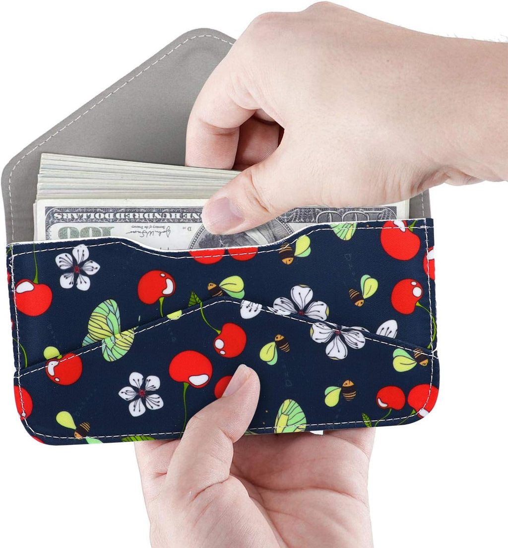 XEYOU Women's Card Wallet Envelope Style Credit Card Holder Cute Cash Wallet for Ladies