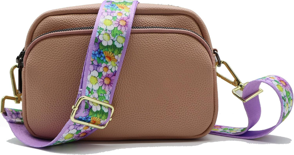 1.5" Wide Purse Strap Adjustable Replacement Gold Hardware Long Crossbody Bag Strap for Thick Shoulder Bags Canvas Handbags Straps