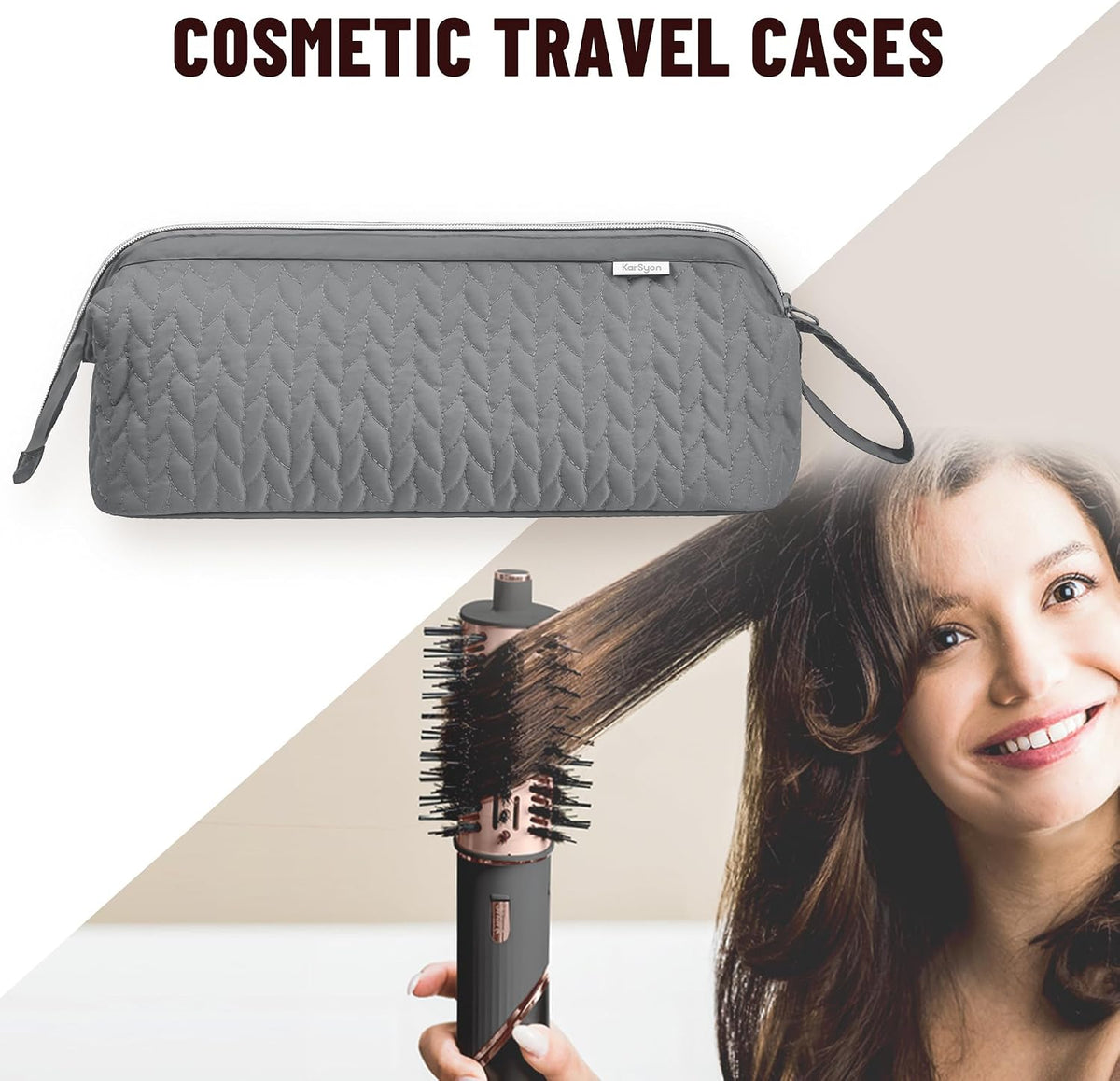 KarSyon Shark Flex Style Case for Dyson Airwrap Hair Dryer Tools Travel Bag