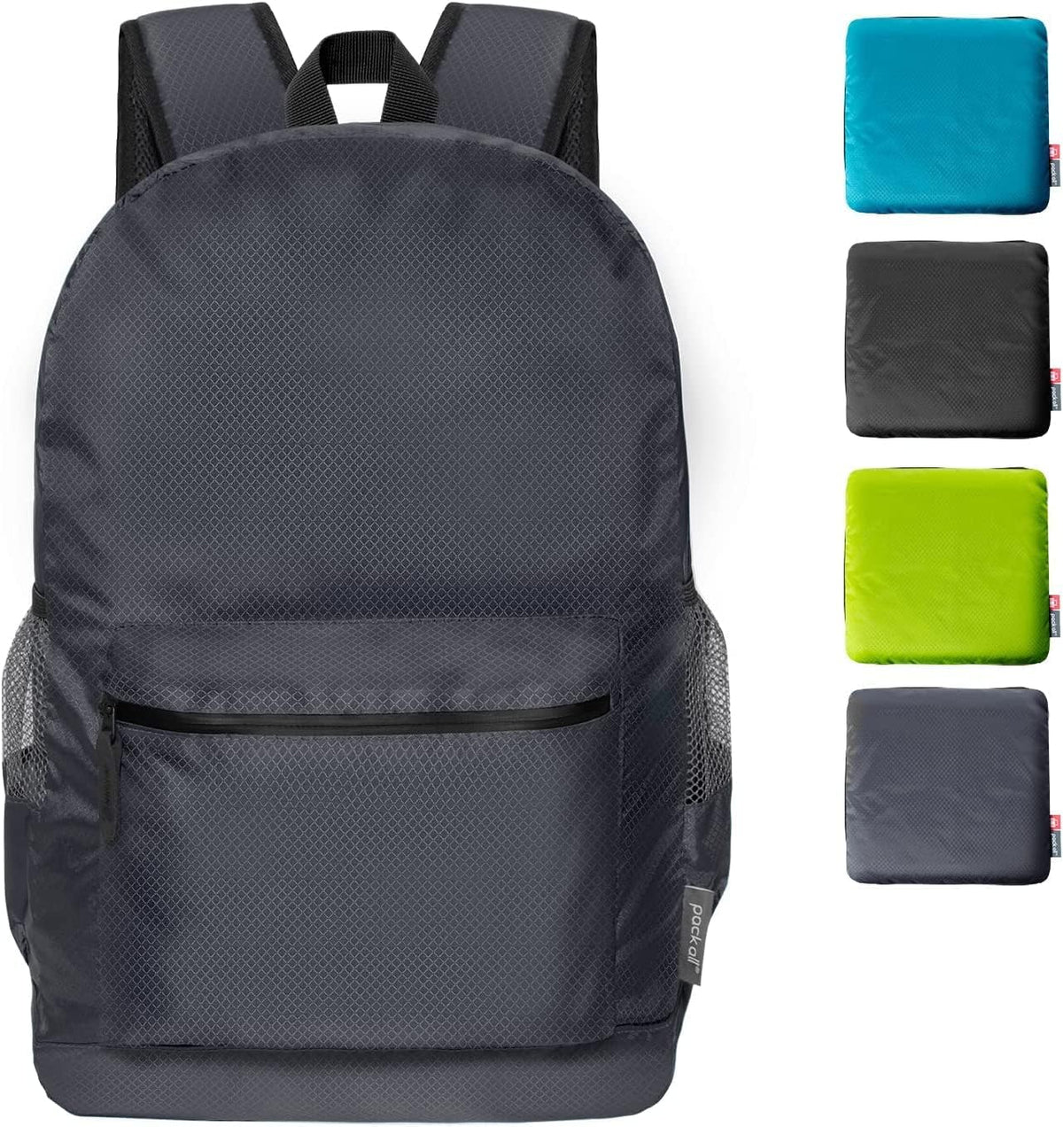 pack all 20L Lightweight Foldable Backpack, Water-Resistant Hiking Daypack