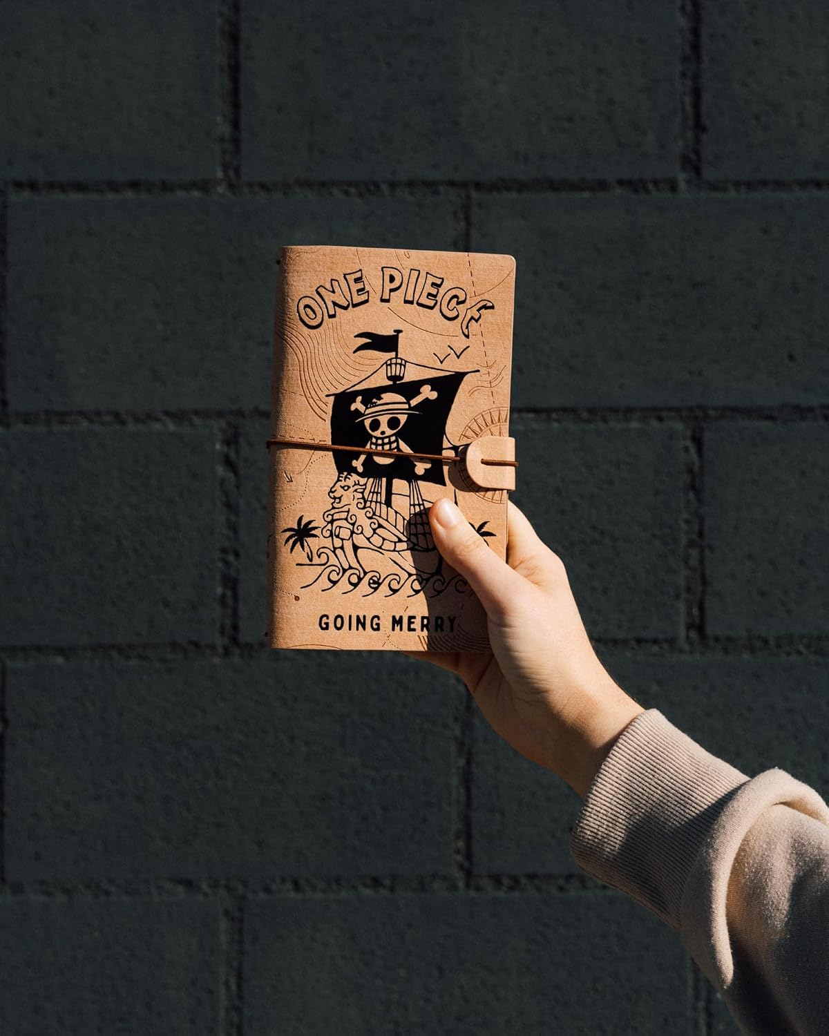 Grupo Erik One Piece Travelers Notebook 7.3x4in 80 Sheets | One Piece Gifts