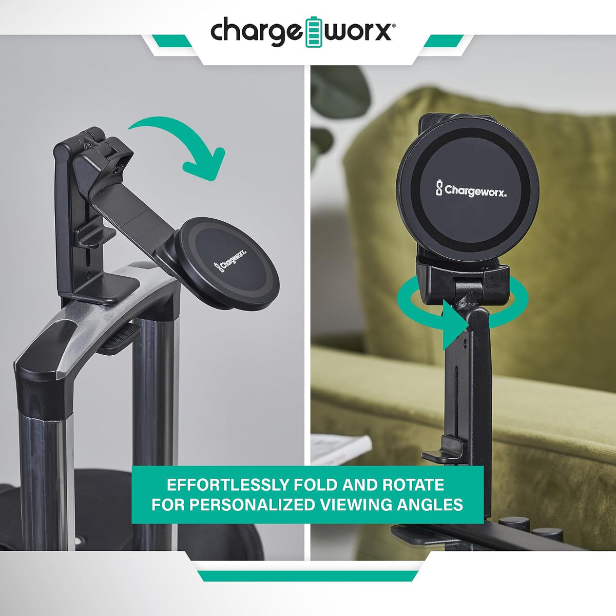 Magnetic Phone Holder for iPhone & Samsung, MagSafe Car Airplane Desk Mount
