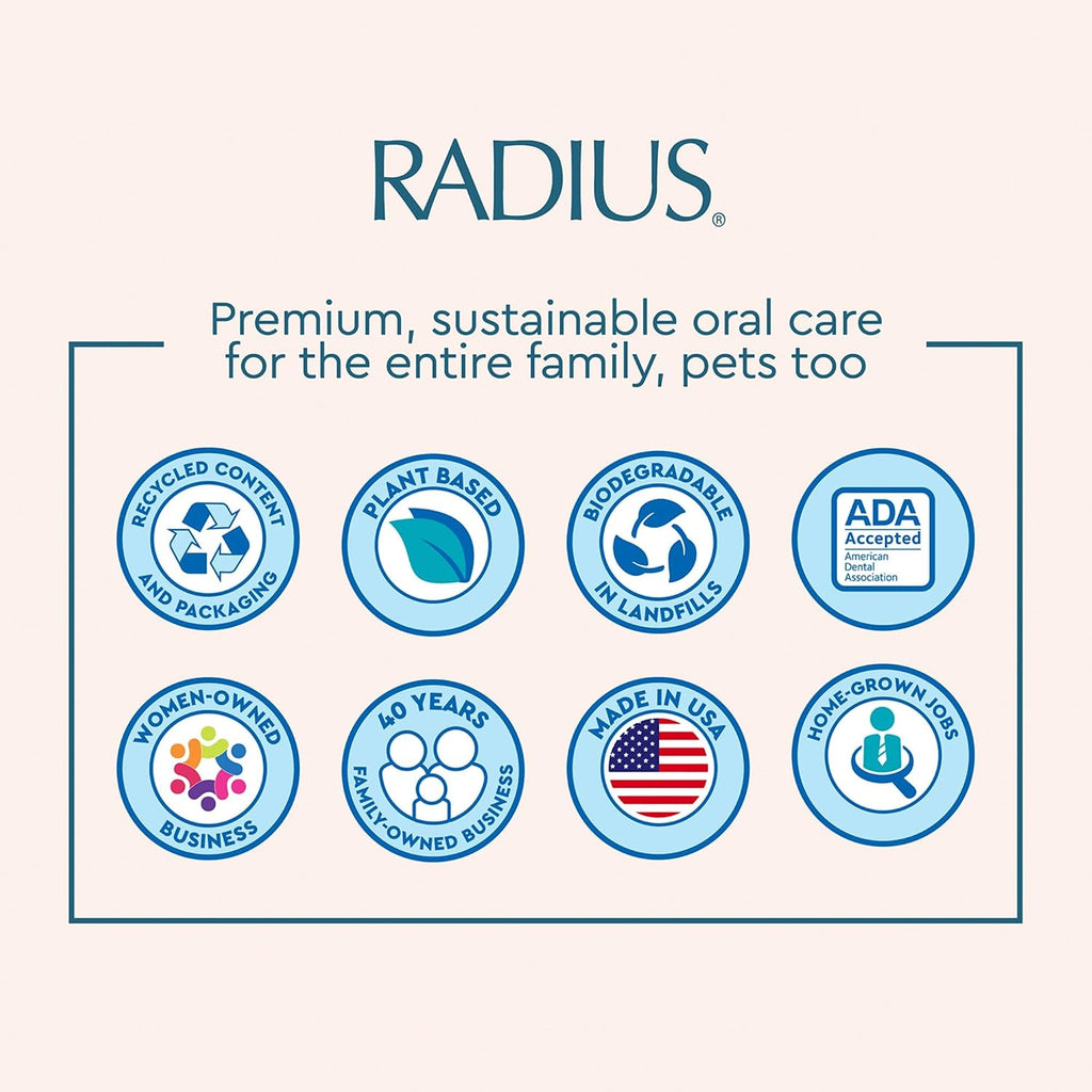RADIUS Travel Case Value Pack, 3 Count (Toothbrush, Razor, Soap), BPA-Free Recycled Plastic, Portable for Bathroom, School, Home, Camping - Lavender