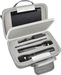 ANKHOH Hard Case for JBL Wireless Microphone,2 Mics and Receiver Grey