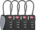pack all TSA Approved Travel Luggage Locks, Resettable 3-Digit Code