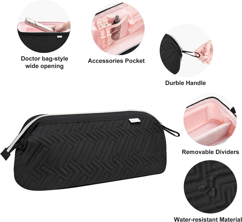 Leudes Hair Dryer Tools Travel Bag for Shark Flex Style Case Air Wrap