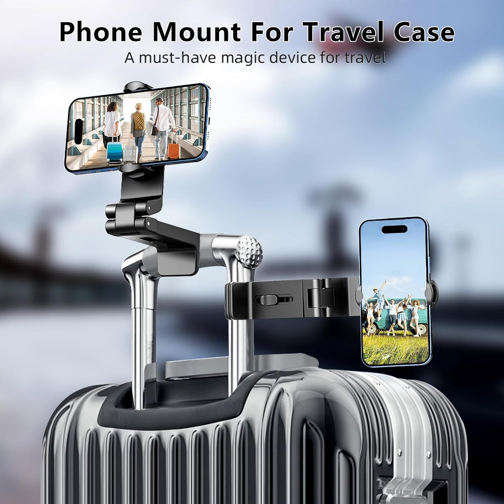 CreaDream 2 Pack Airplane Phone Holder, Phone Mount Stand for Flight Desk