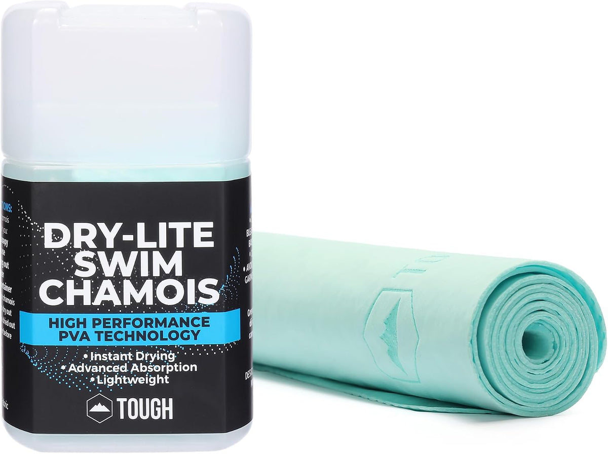 Tough Outfitters Quick Dry Towel - Travel Towel Fast Drying Lightweight - Compact Microfiber Towels for Body Camping Swim Beach Camp Backpacking - Quick Dry for Swimmers