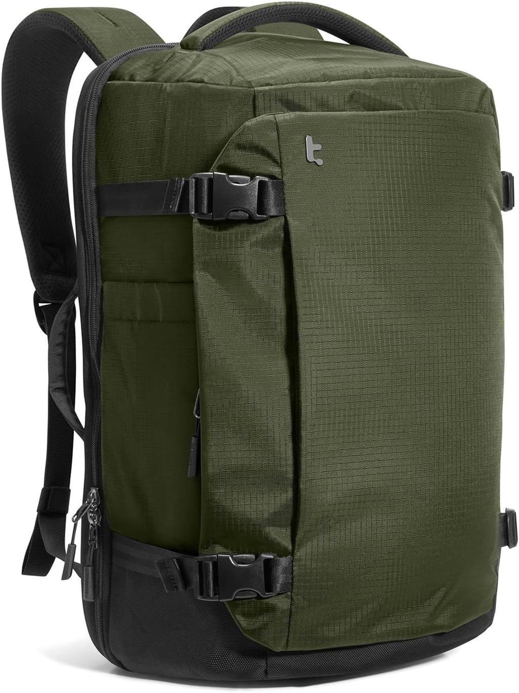 tomtoc Travel Backpack 40L, TSA Carry On Bag Flight Approved, PFAS Free