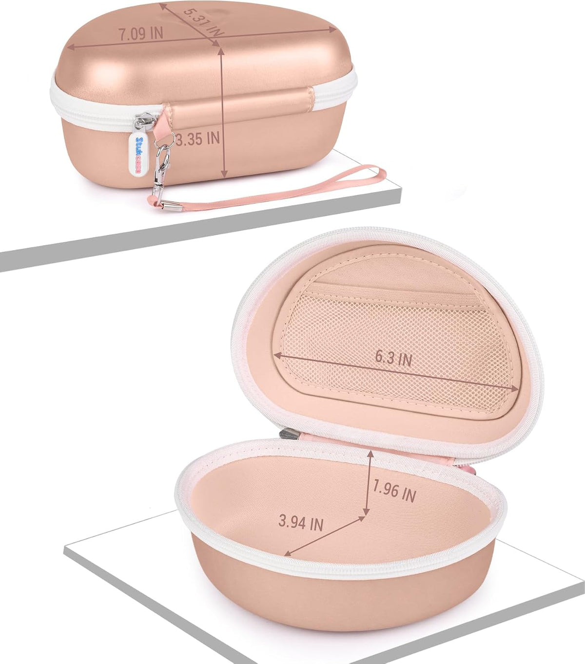 Headphone Case for Beats Solo 4/3/2, Studio 3/ Pro, BERIBES/KVIDIO/TOZO