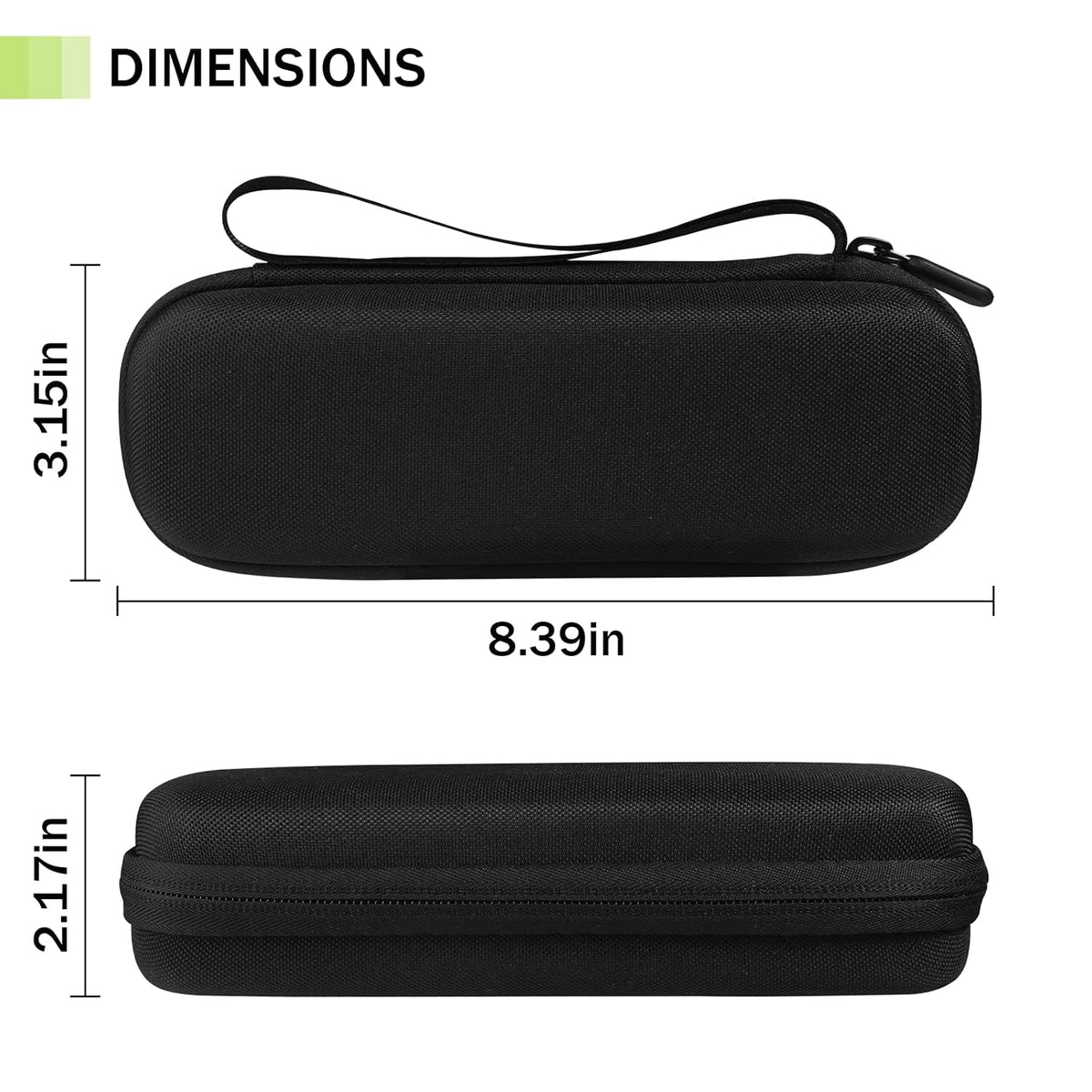 Hard Travel Carrying Case for Hybrid Electric Trimmer & Shaver