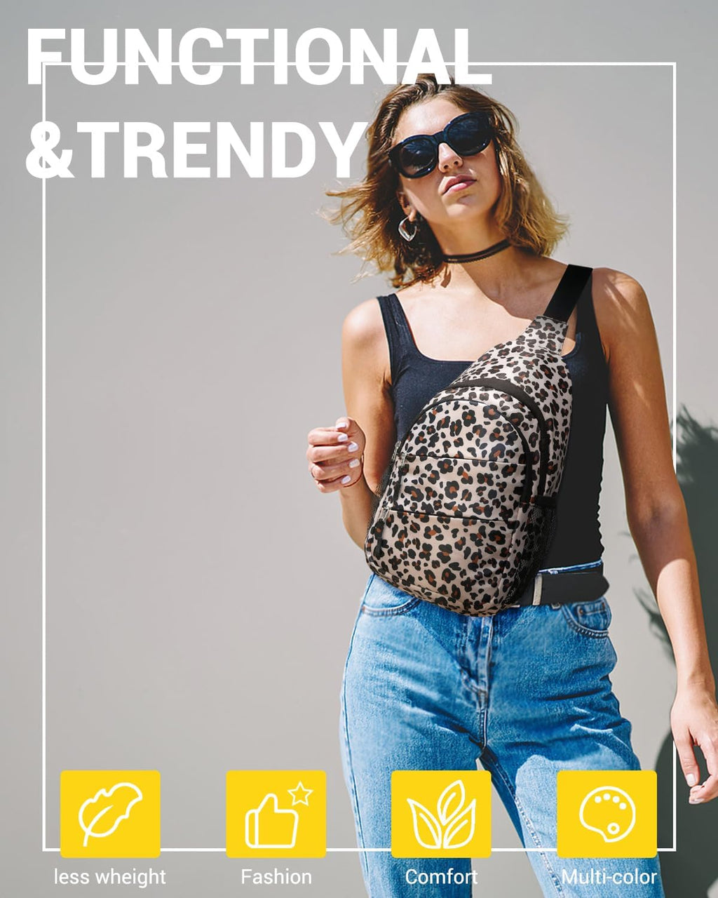 Tuwubi Crossbody Bags for Women, Sling Bag for Men