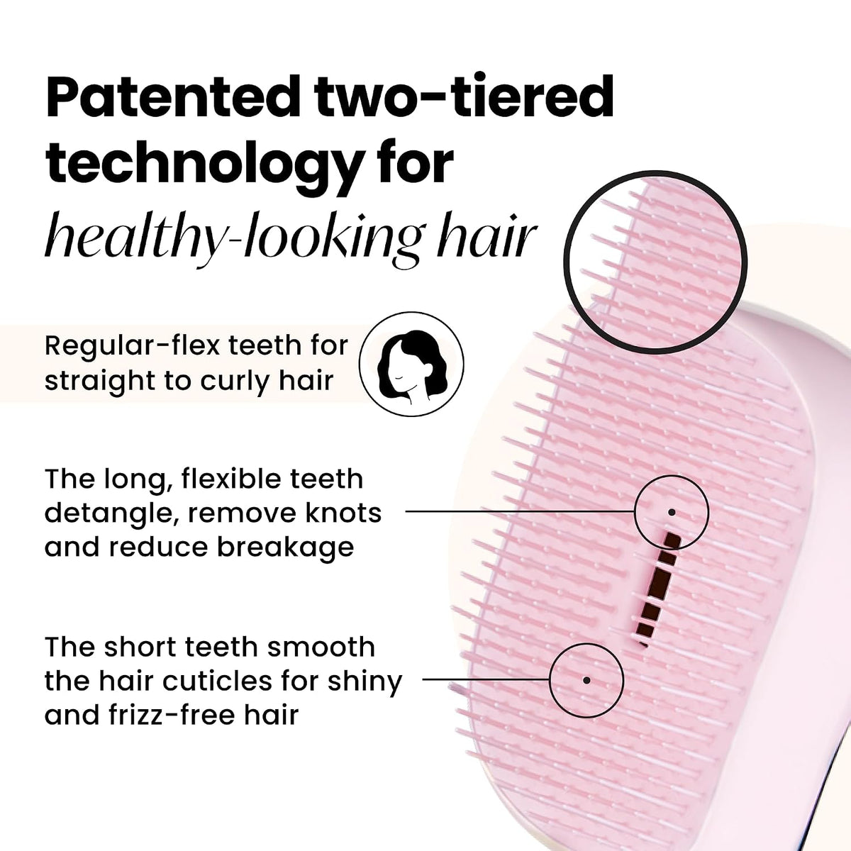 Tangle Teezer Compact Styler Detangling Hairbrush