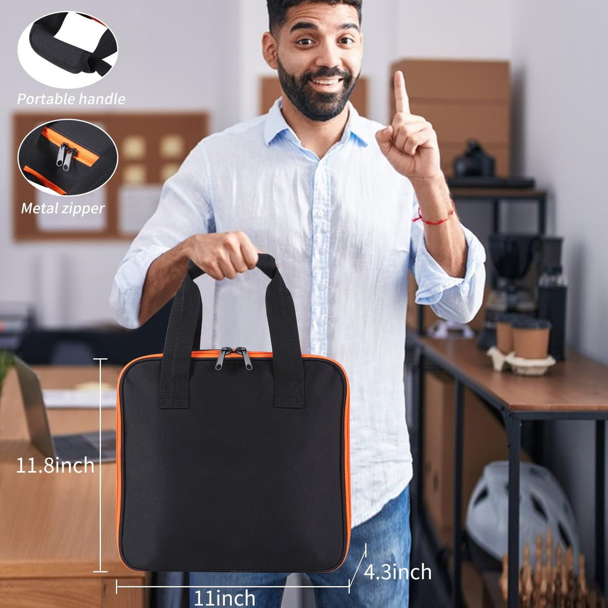 Microphone Case,Wireless Microphone Bag,Portable Storage Case