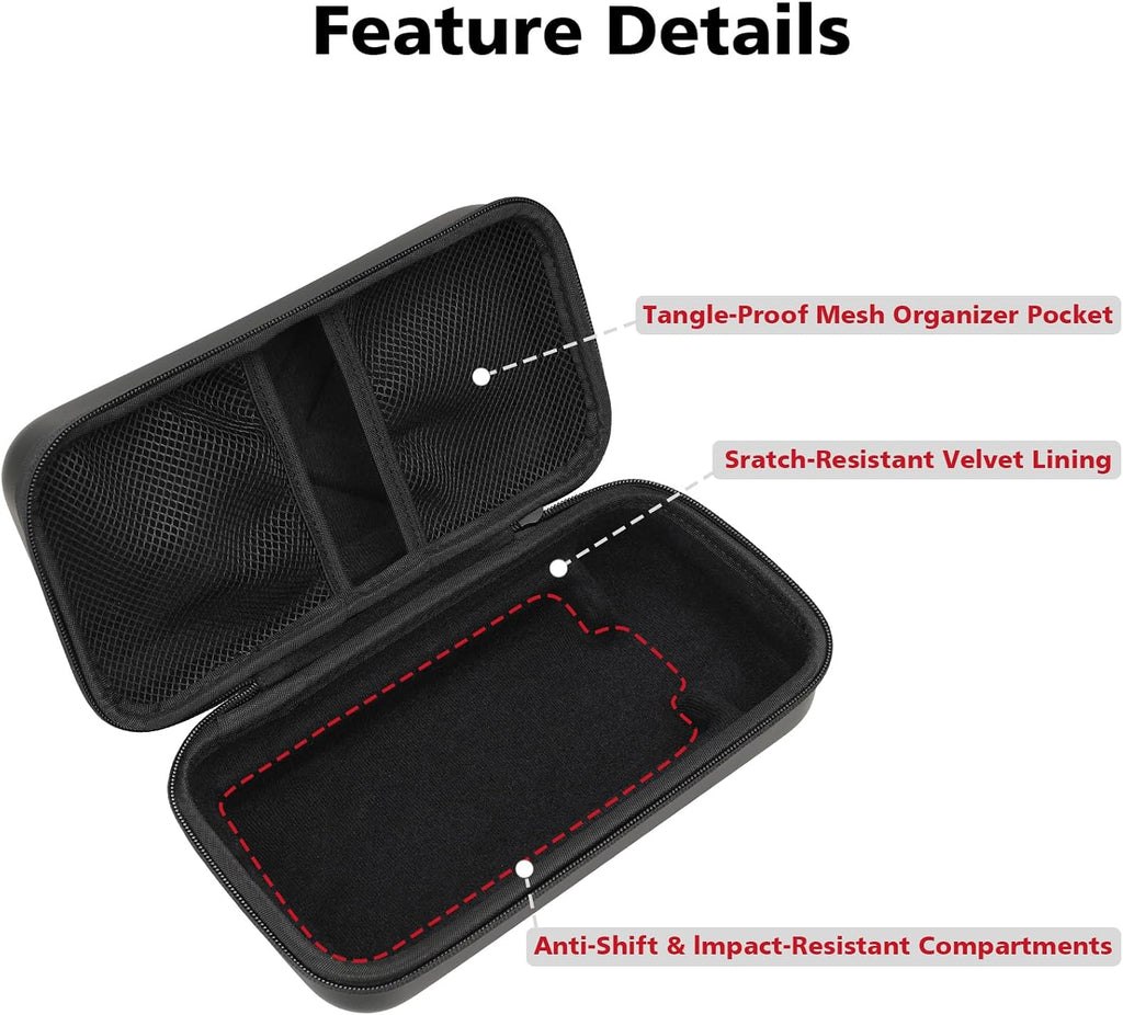 EVA Protection Case Compatible with NOCO Jump Starters - Boost X GBX45 1250A 12V UltraSafe Lithium Jump Starter (CASE ONLY)