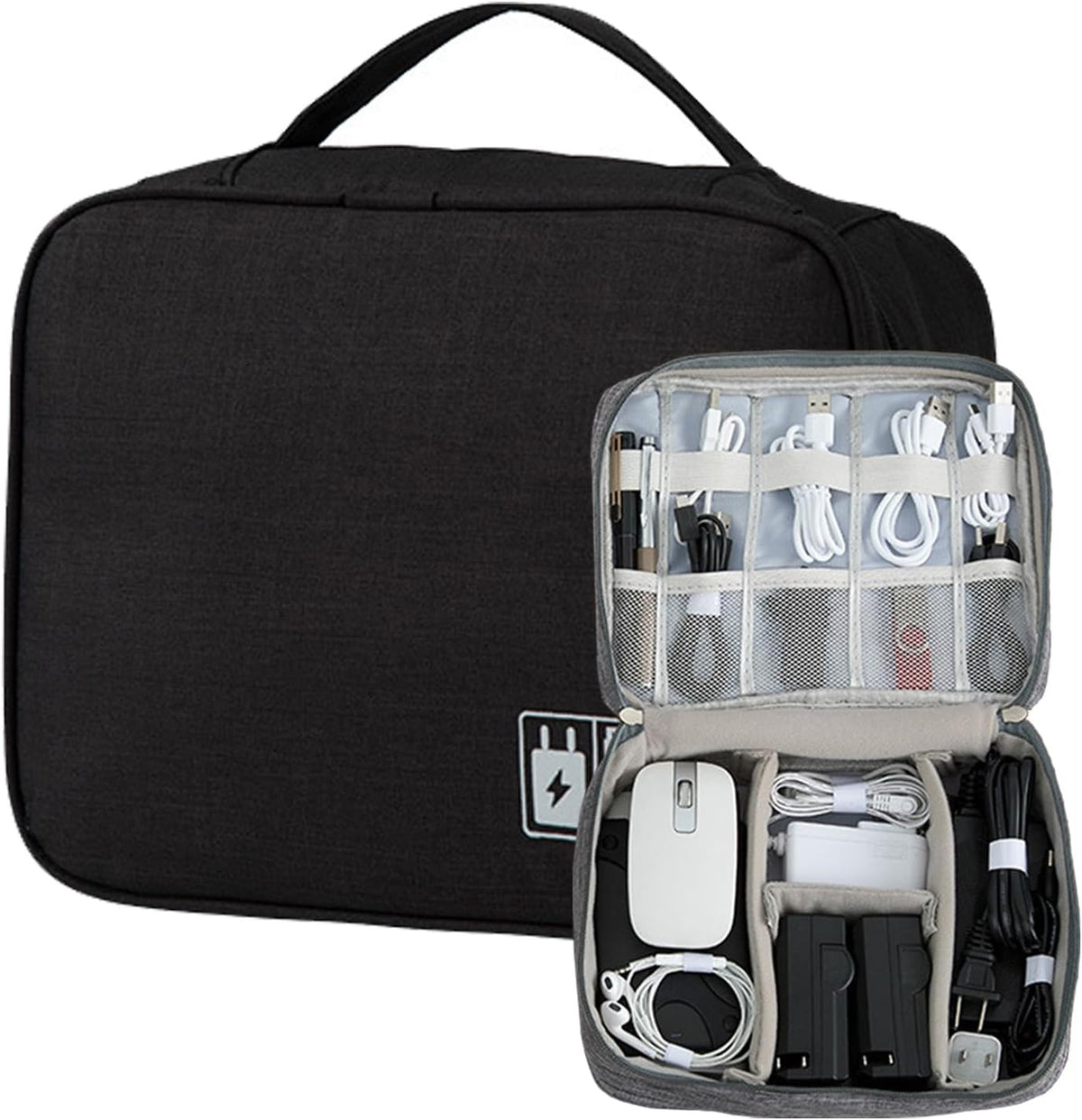 Organizer Case Small Electronic Devices USB Charger Accessories Mouse Phone Cable SD Power Bank Earphone