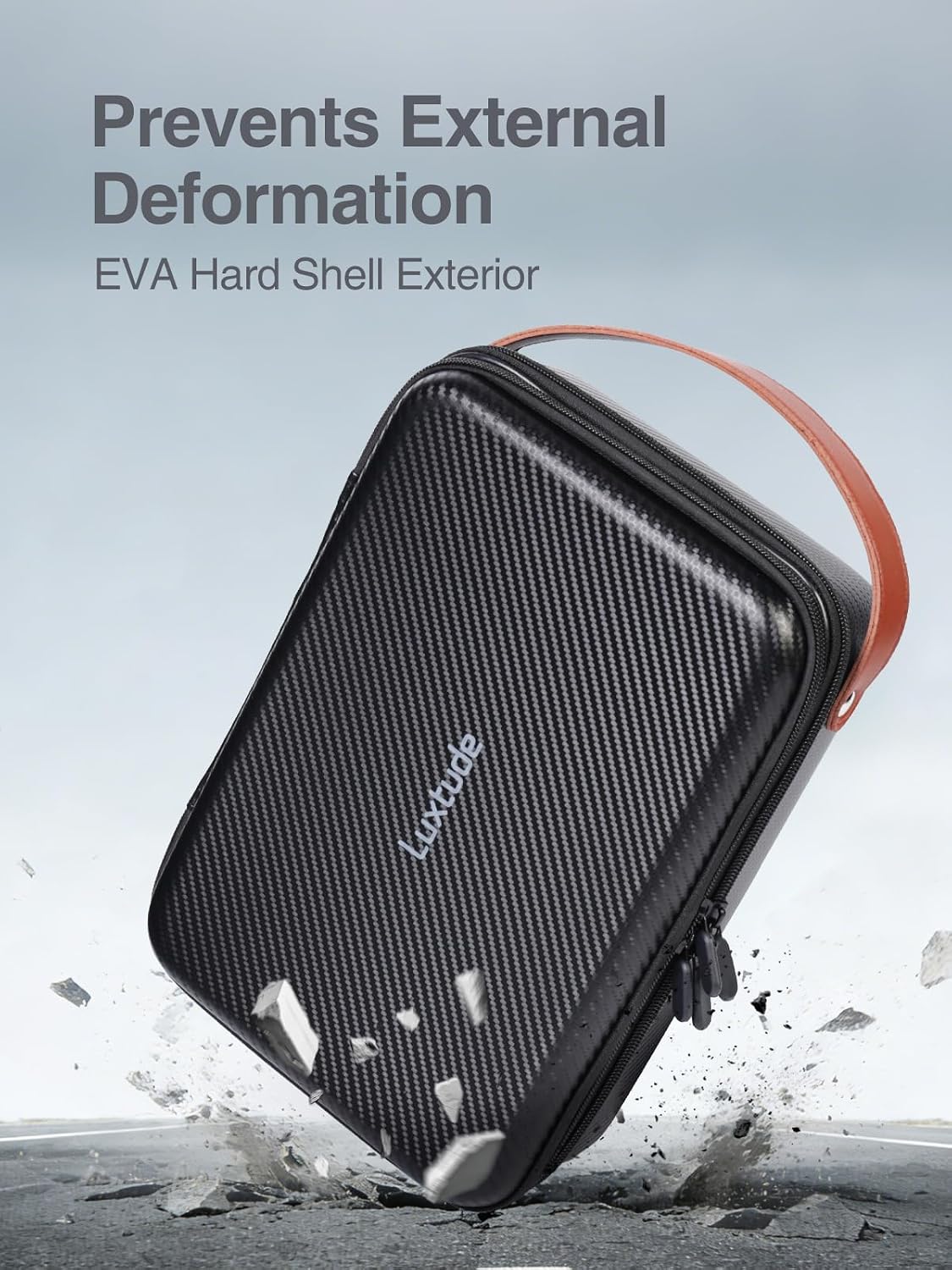 Large Electronics Organizer Travel Case for Chargers and Cords