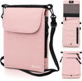 RFID Blocking Passport Holder for Travel Women Wallet Suit Single & Couples, Travel Essentials Neck Wallet with Adjustable Strap and Multi-Pocket Document Organizer Men for International Travelers