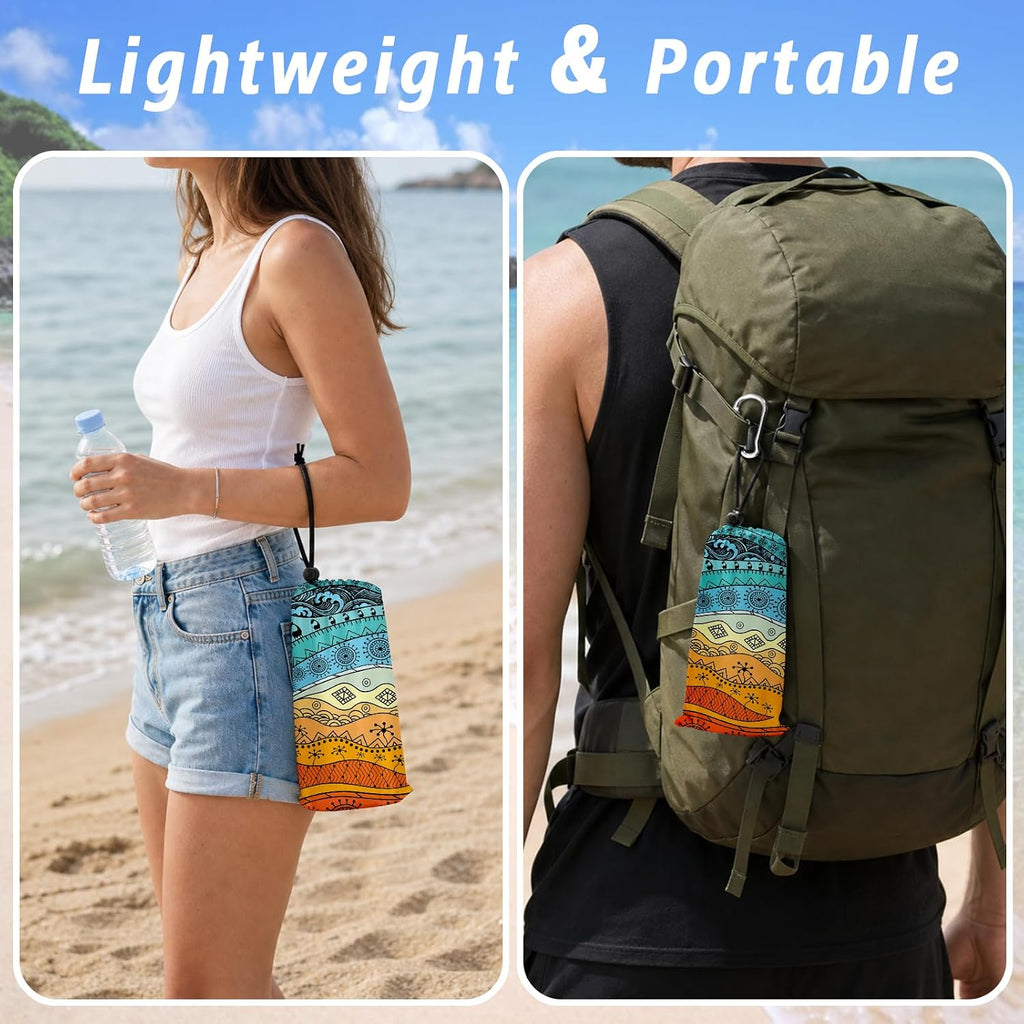 Waterproof Sandproof Beach Blanket Extra Large 79"x79"