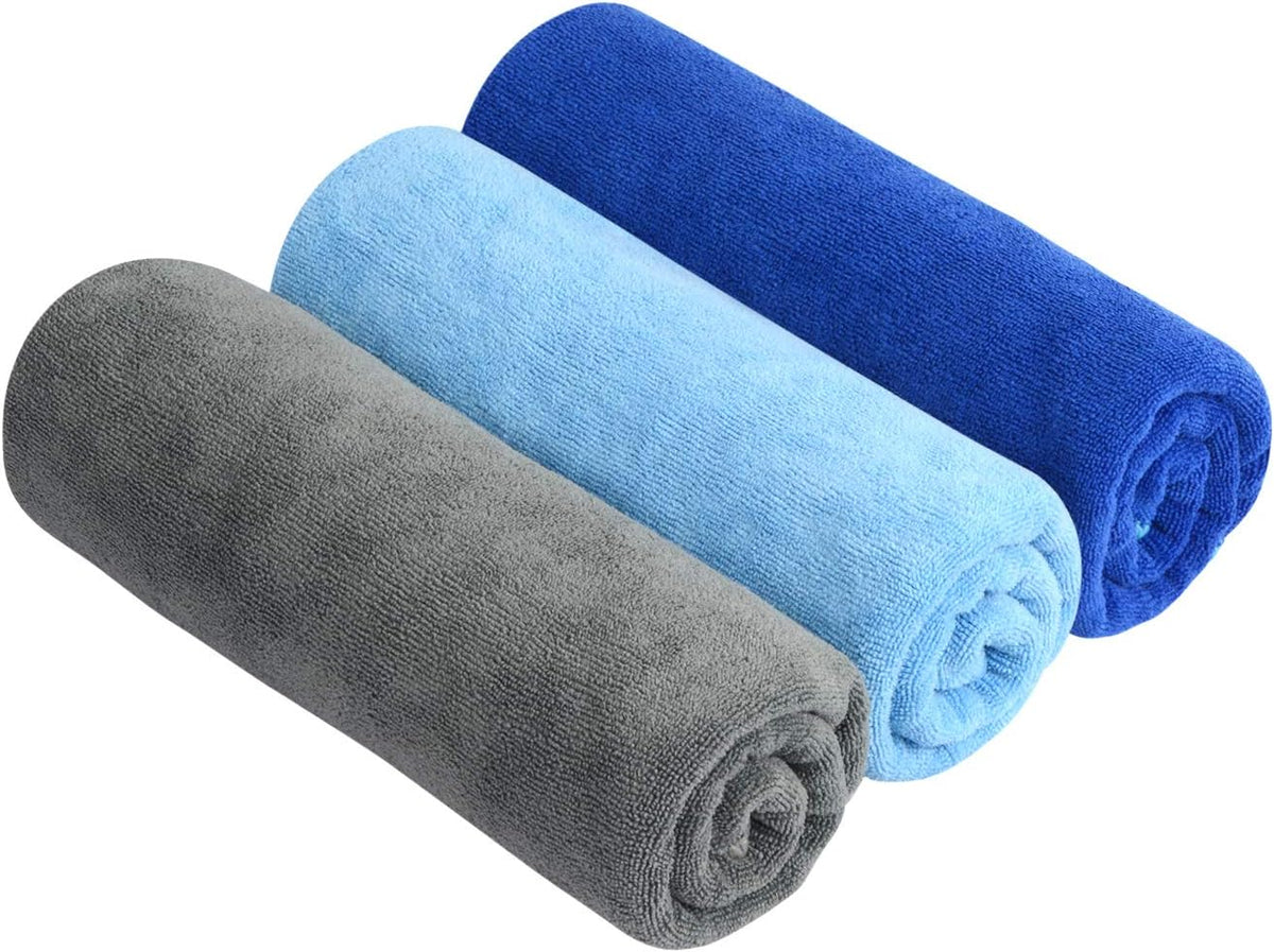 SINLAND Microfiber Gym Towels, Workout Sweat Towel 16x32In