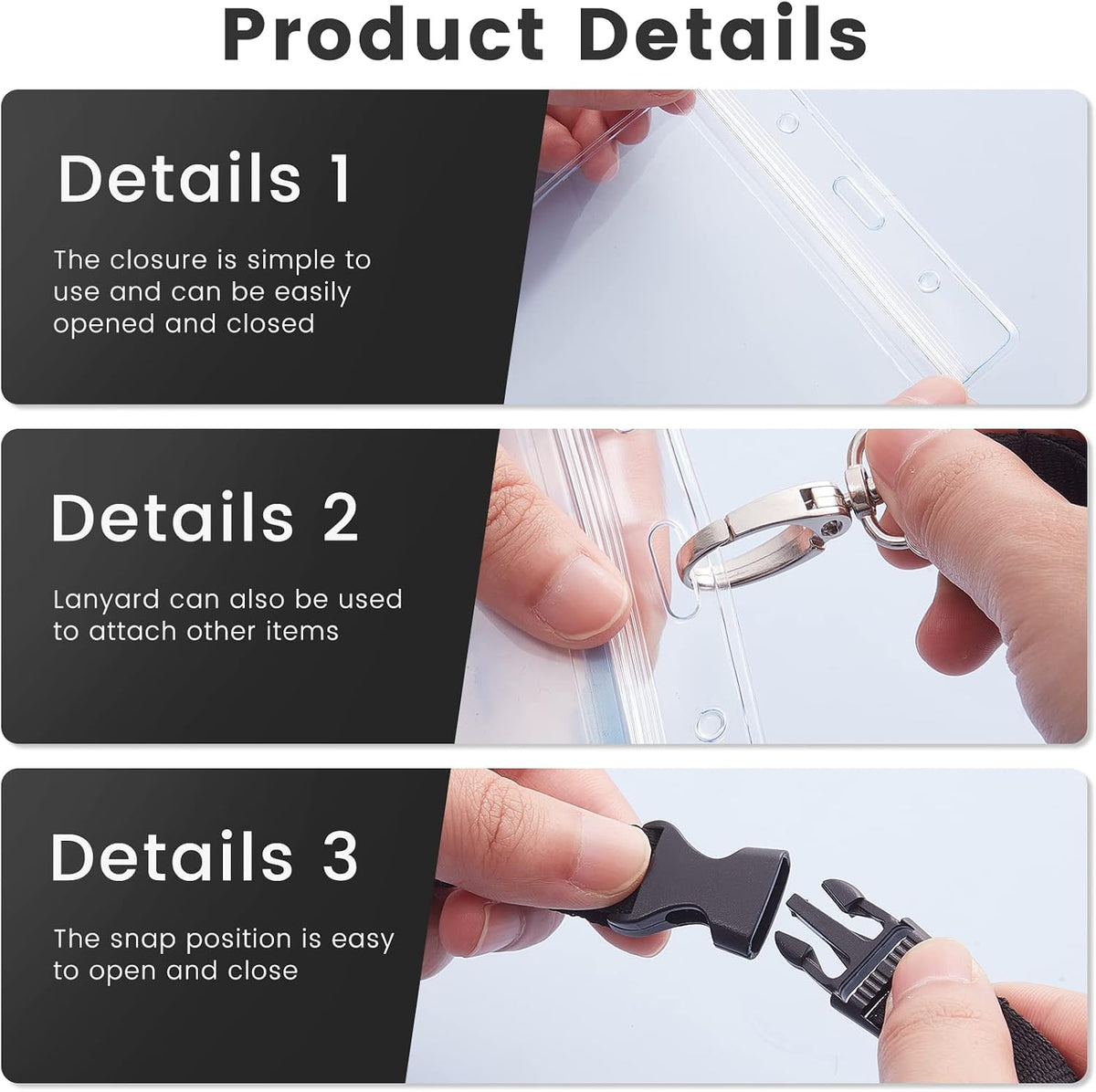 Tinlade Waterproof Passport Holder with Adjustable Lanyard