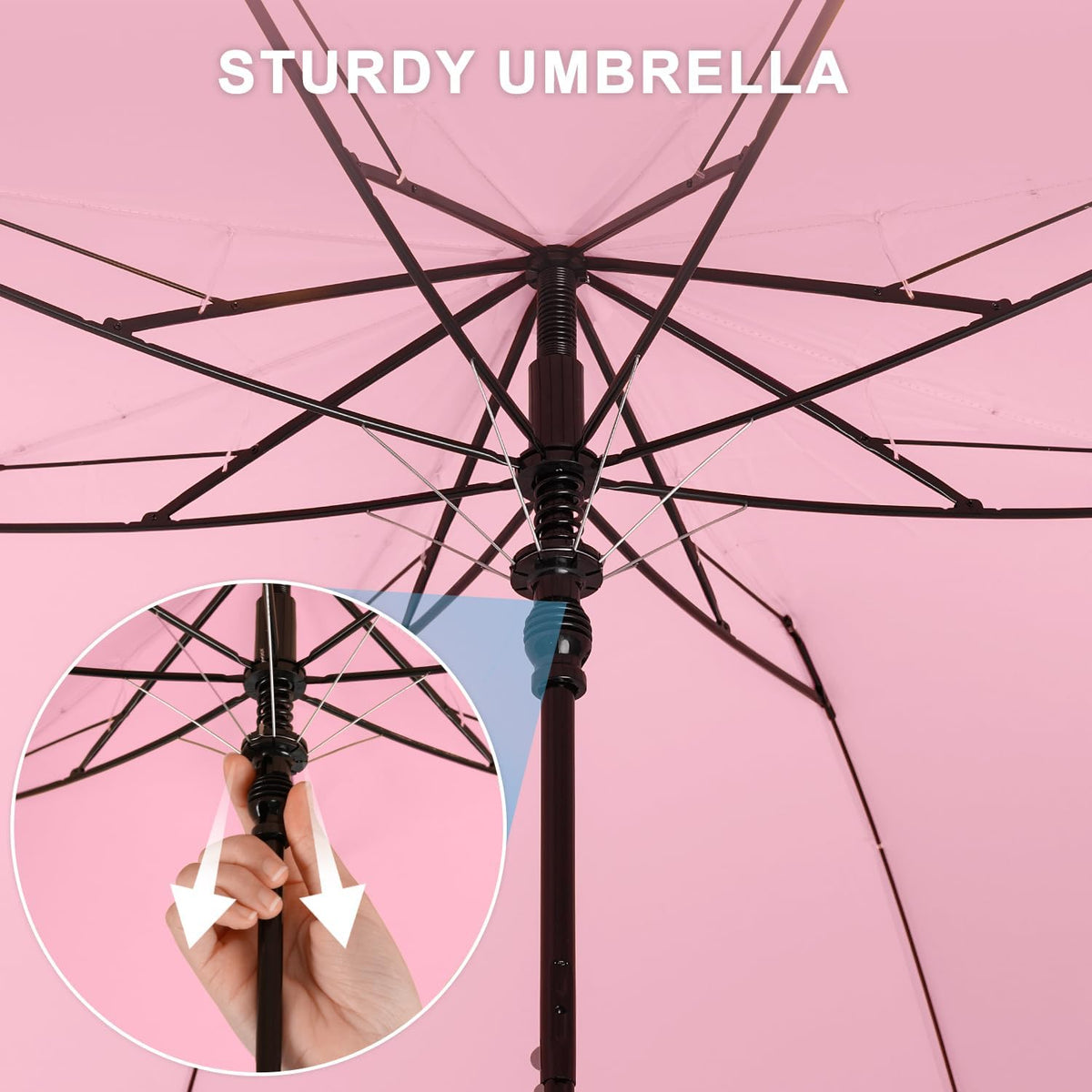 Duck Umbrella Travel Size Cute Compact Portable Waterproof for Kids Gifts