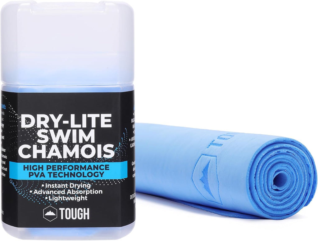 Tough Outfitters Quick Dry Towel - Travel Towel Fast Drying Lightweight - Compact Microfiber Towels for Body Camping Swim Beach Camp Backpacking - Quick Dry for Swimmers
