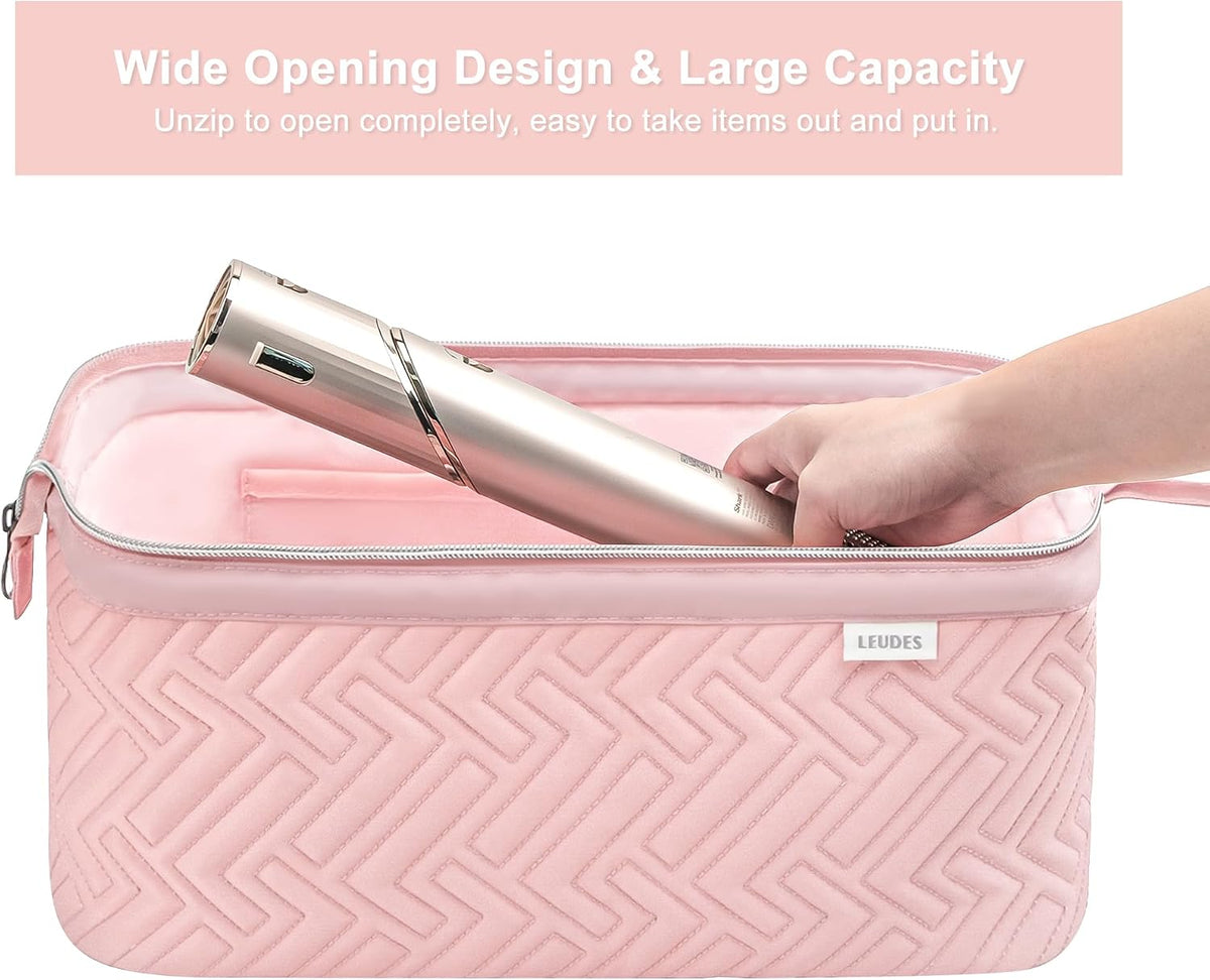 Leudes Hair Dryer Tools Travel Bag for Shark Flex Style Case Air Wrap