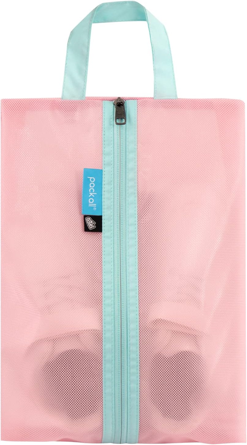 pack all Kids Shoe Bag for Travel, Water-Resistant Shoe Pouch for Sports