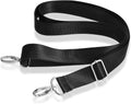 1 Inch Wide Purse Straps Replacement Crossbody, Nylon Shoulder Strap Universal Adjustable Strap with Silver Clips for Briefcase, Handbags, Laptop, Luggage Bag, Camera Bag