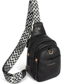 OSOCE Crossbody Bag for Women, Sling Bag Anti Theft, PU Leather Chest Purse
