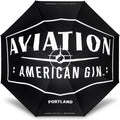 ShedRain x Aviation Gin Golf Umbrella, Black Graphic Stick Umbrella