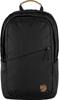 Fjällräven Raven 20 Backpack - Multi-Pocket Organization, Padded Support, Durable Fabric - Commuting, Travel, Black