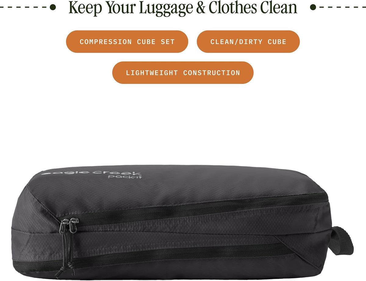 Eagle Creek Pack-It Isolate Carry-On Set, Black