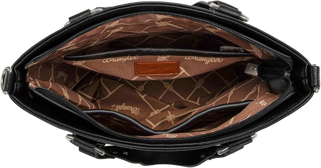 Wrangler Tote Bag for Women Large Crossbody Purses Western Designer Handbags