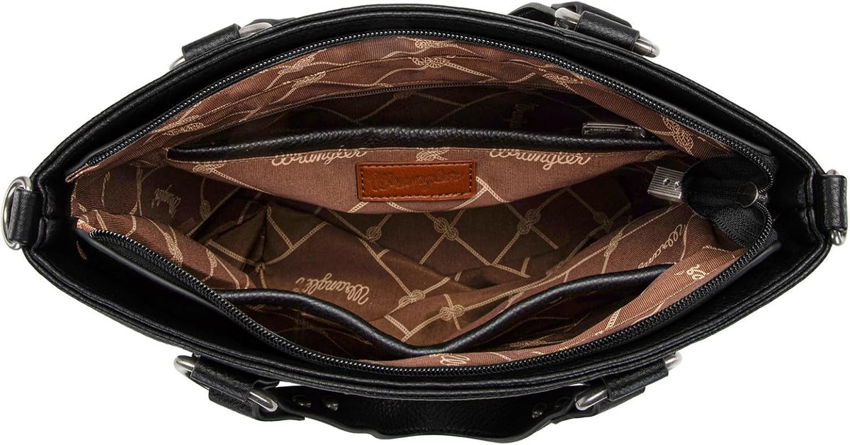 Wrangler Tote Bag for Women Large Crossbody Purses Western Designer Handbags