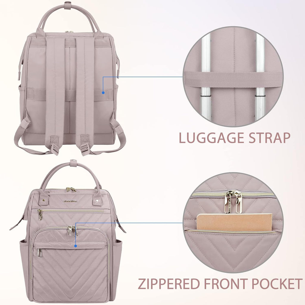 VANKEAN 17.3 Inch Laptop Backpack for Women Large Capacity