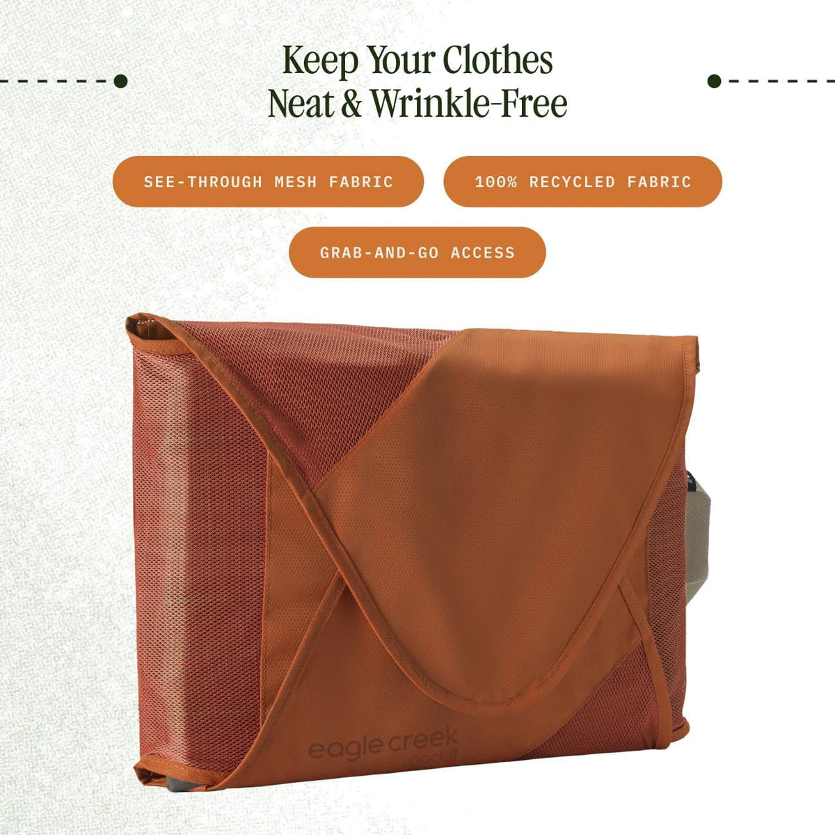 Eagle Creek Pack-It Reveal Garment Folder, Large, Mandarin