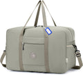 Carry on Bag 22x14x9 Airlines Approved, Gift for 2026 Graduation Storage&Moving 48L Canvas Travel Duffel Bags for Men Women Duffle Bag for Airplane (Khaki)
