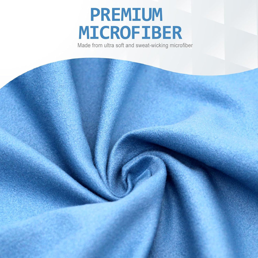 Eunzel Quick Dry Camping Towel Light Grey &Blue (Bundle)