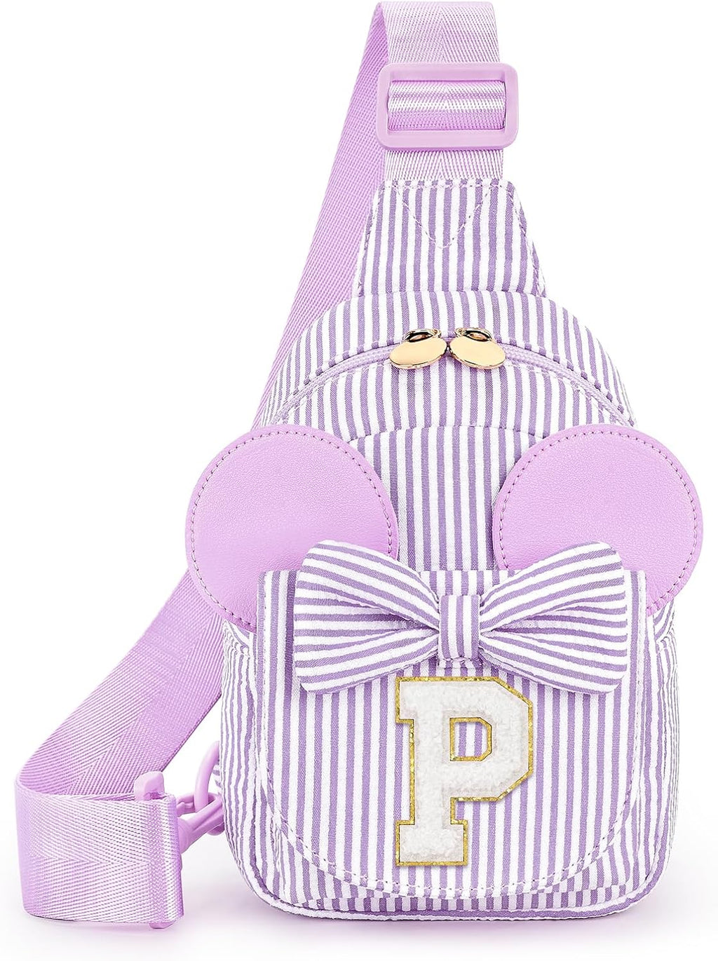Mibasies Sling Bag for Girls Gift, Toddler Girl Toys, Purple P