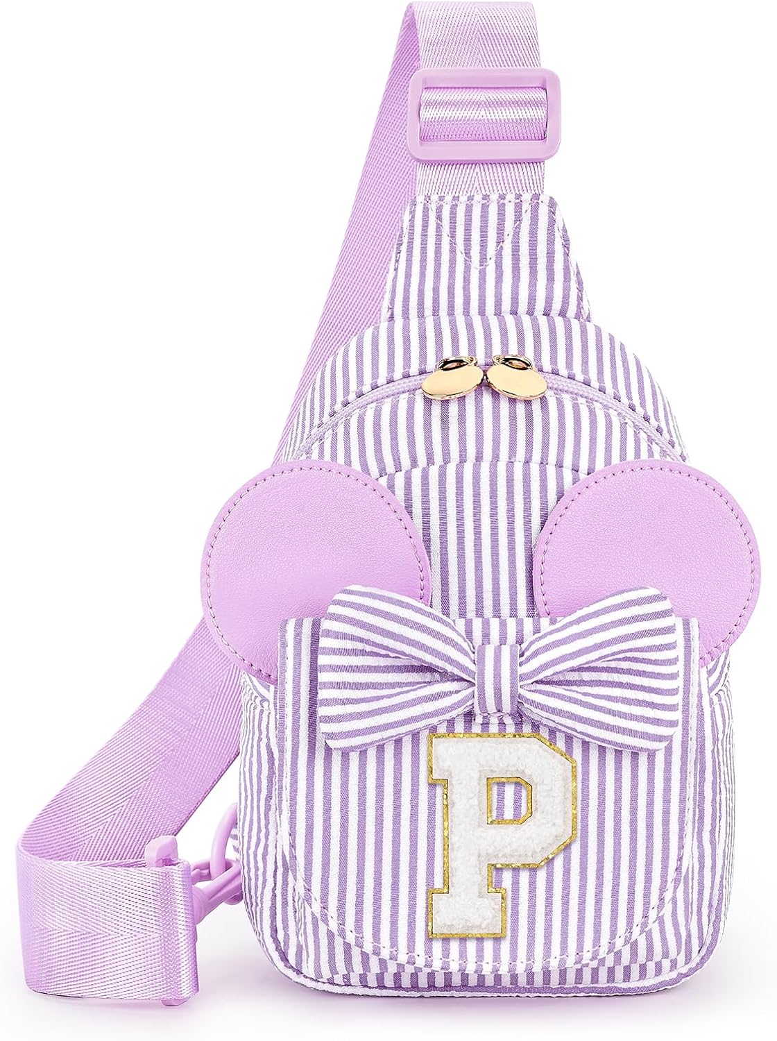 Mibasies Sling Bag for Girls Gift, Toddler Girl Toys, Purple P
