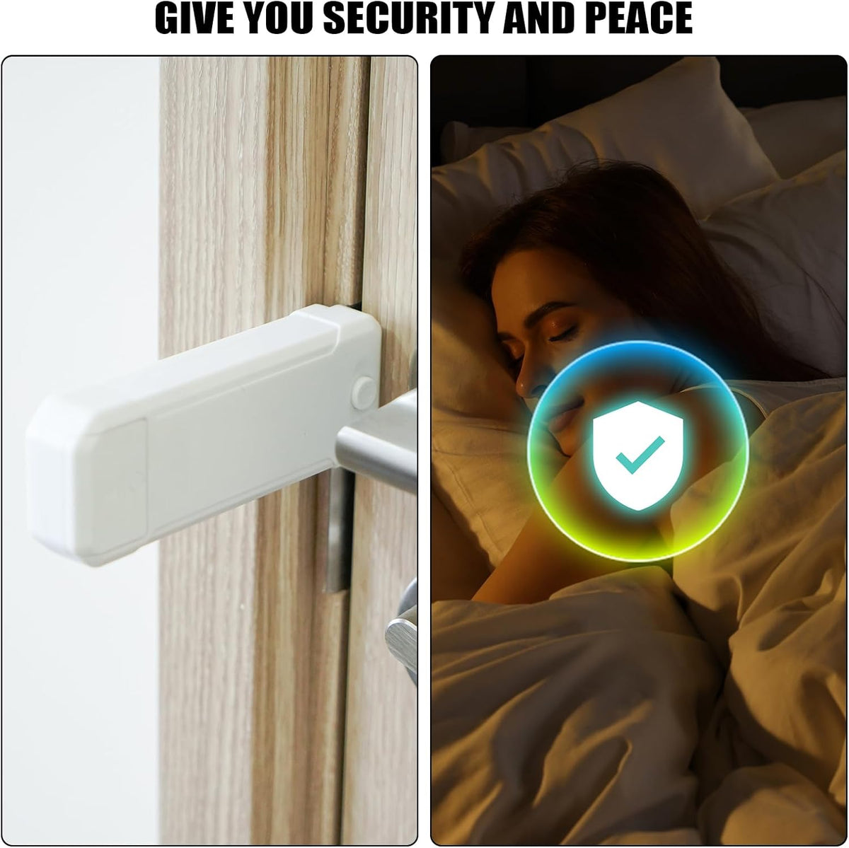 Portable Door Lock for Travel Security Blocklock Hotel Door Locks Extension